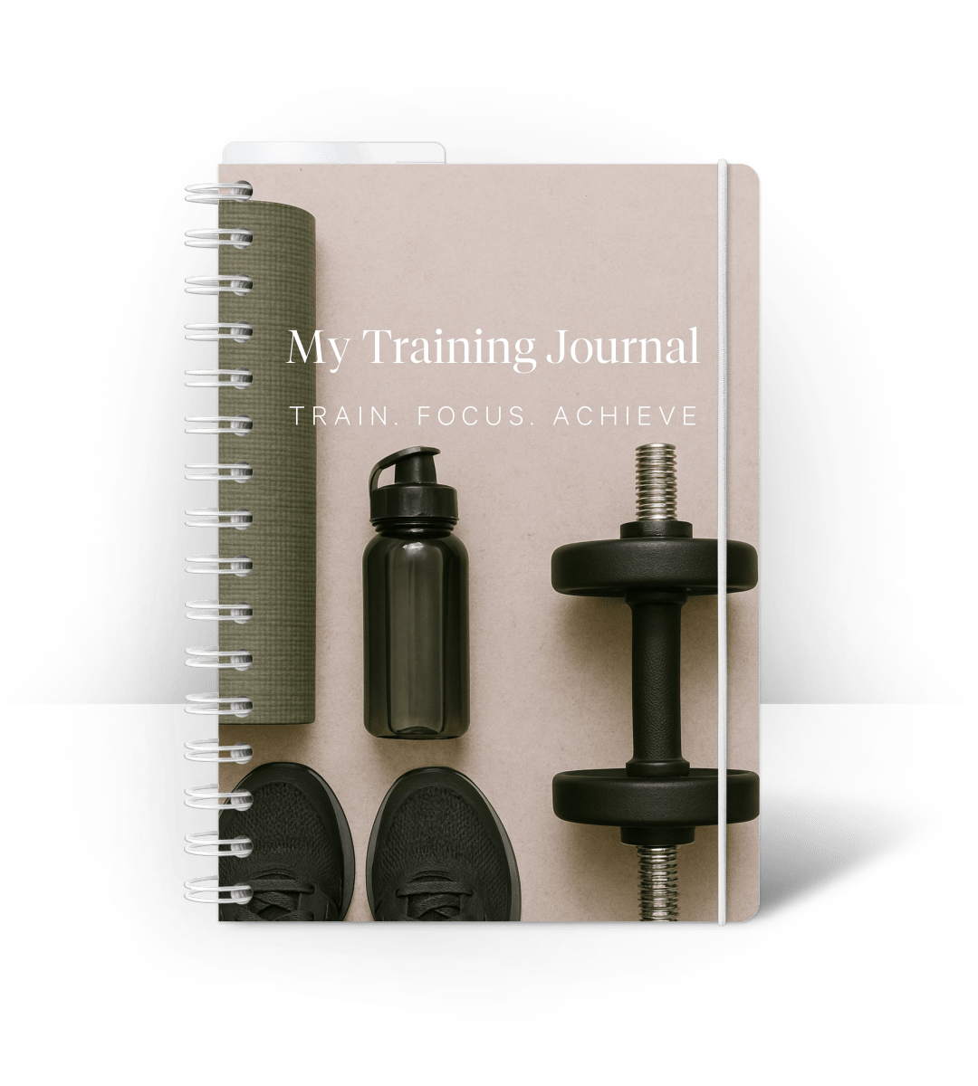 Spiralbindning A5 - Träningsdagbok - Personal Planner