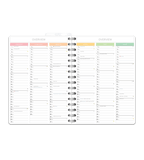 Spiralbindning A5 - Träningskalender - Personal Planner