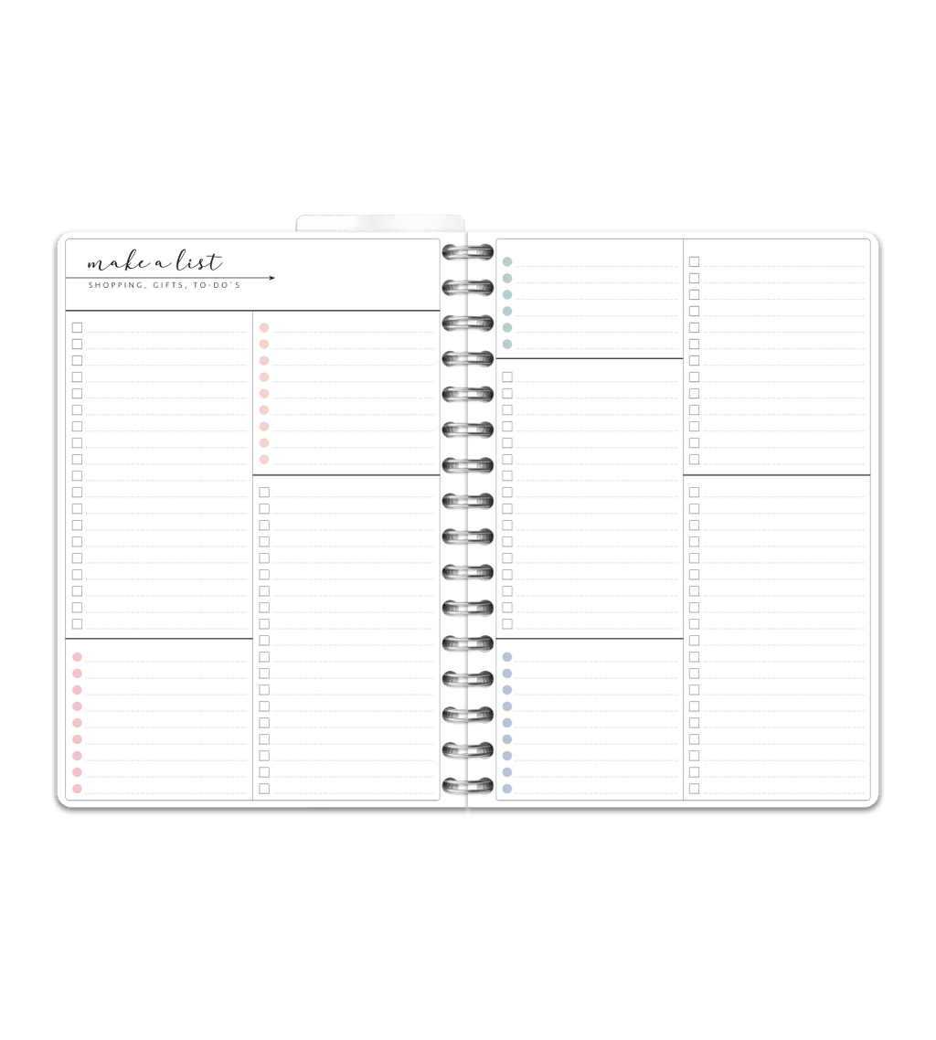 Spiralbindning A5 - Träningskalender - Personal Planner