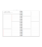 Spiralbindning A5 - Träningskalender - Personal Planner