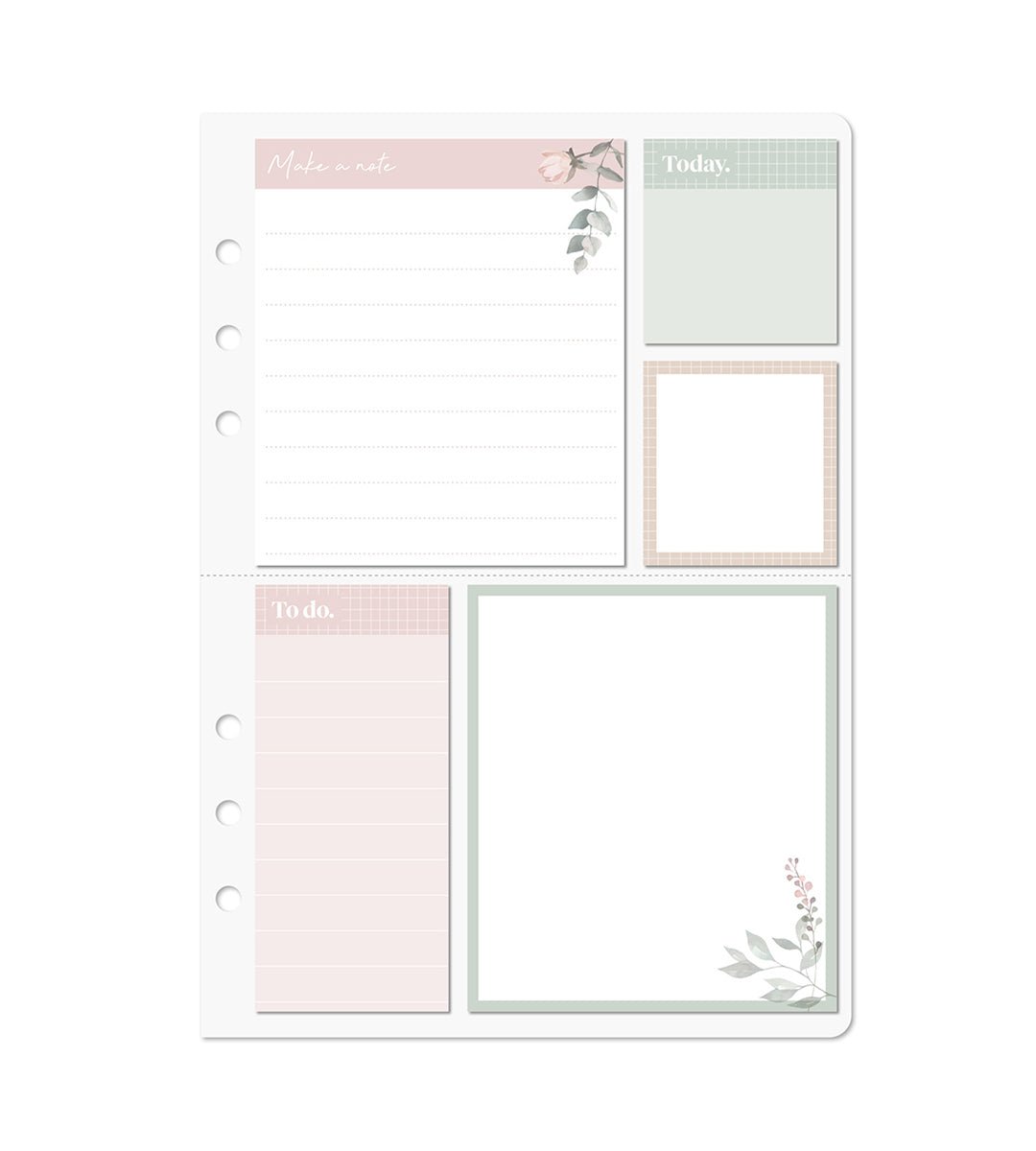 Sticky Notes - Sticky Notes till systemkalender - storlek A5 - Personal Planner