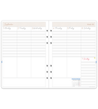 Systemkalender - Inlaga A5 - Personal Planner
